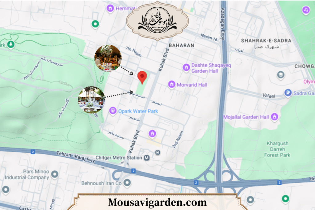 کیشن باغ تالار موسوی
